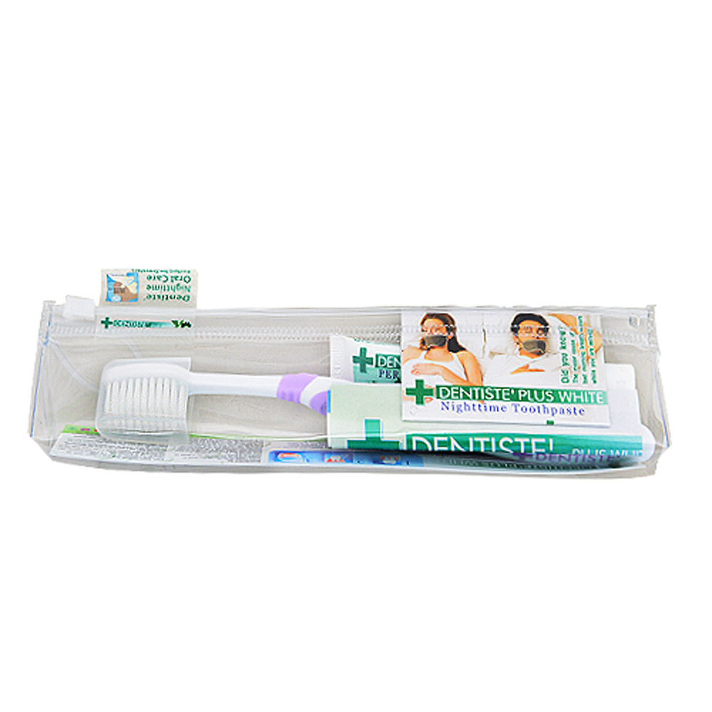 Dentiste Plus White Toothbrush & Night Time Toothpaste 20G