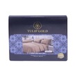 Tulip Gold Bed Sheet 3PCS 3.5x6.5ftx13in TG015(Fit)