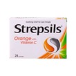Strepsils Lozenges Orange With Vitamin C 6PCS 21G x 4