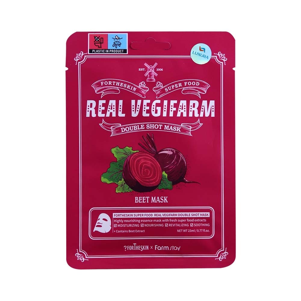 Fortheskin Real Vegifarm Beet Mask 23ML