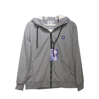 BMC Zip Hoodie 8310076 White Medium