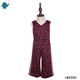 Max & Mia Kid Girl Sleeveless Jumpsuit LBC010 Dark Red Extra Small