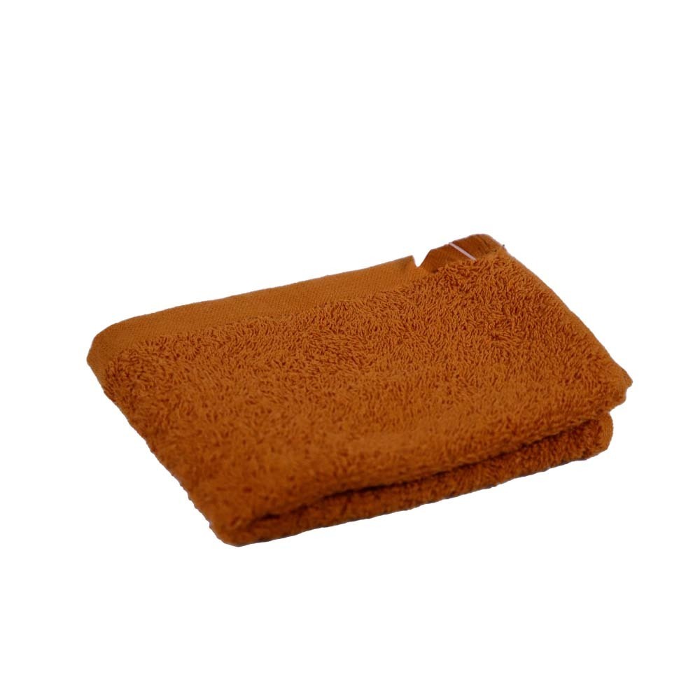 Golden Bird Towel 12 x 12in (Brown)