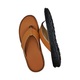 Sin Pauk Men Leather Slipper YS-006 Beige (No-41)
