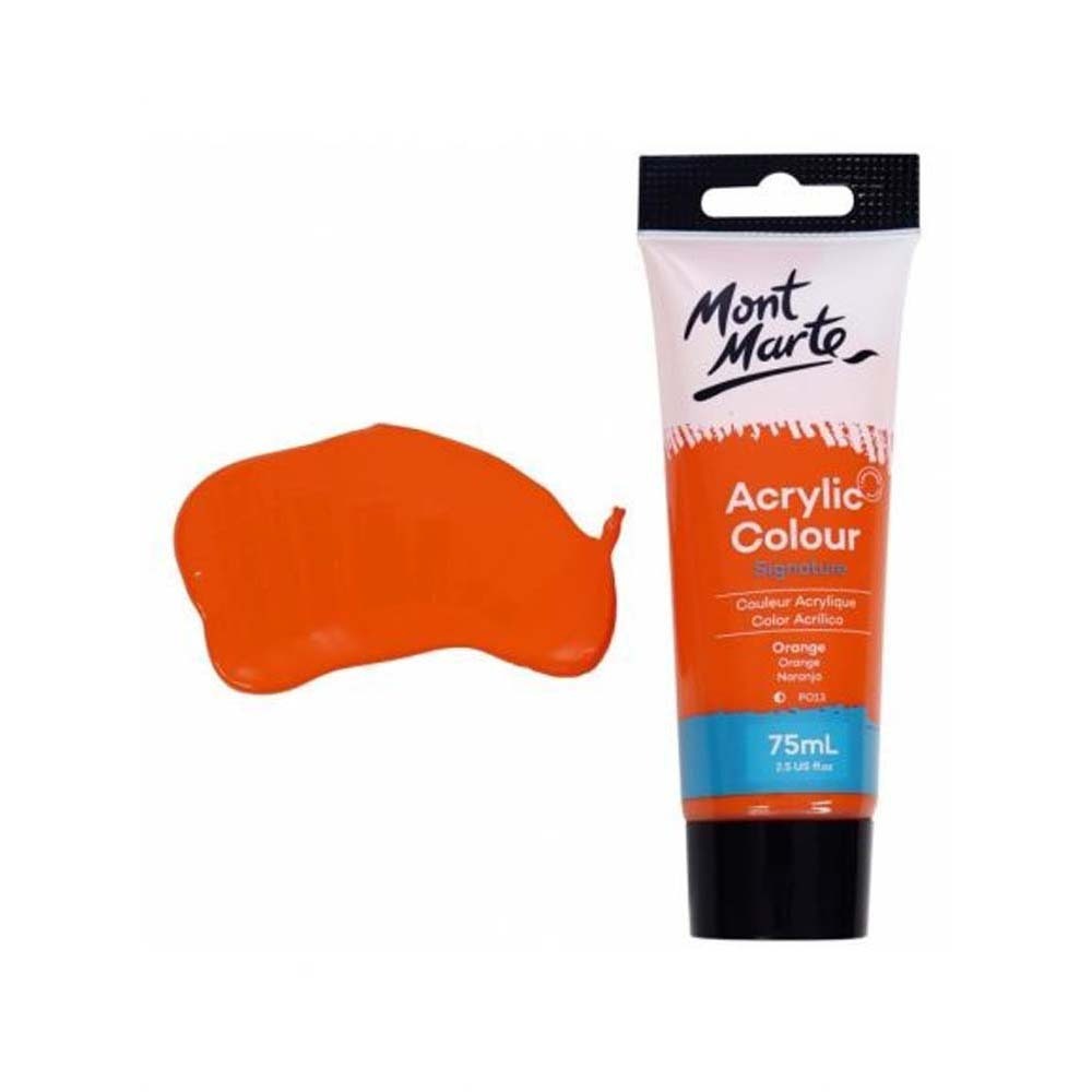 Mont Marte Studio Acrylic Paint 75ML - Orange