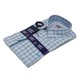 BMC Men Slimfit Shirt Long Sleeve 1320077 Blue Large