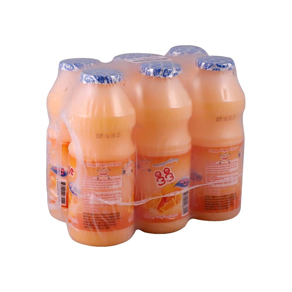 Dede Yoghurt Orange 200ML x 6PCS