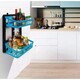 Beauty House Wall Mounted Plastic Storage Rack 2 Layer (1PC Random)