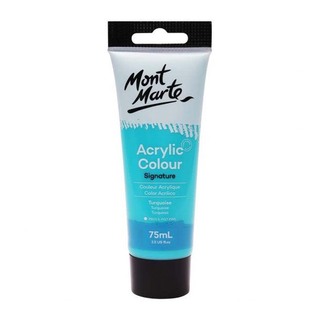 Mont Marte Studio Acrylic Colour Paint 75ML Rose Madder