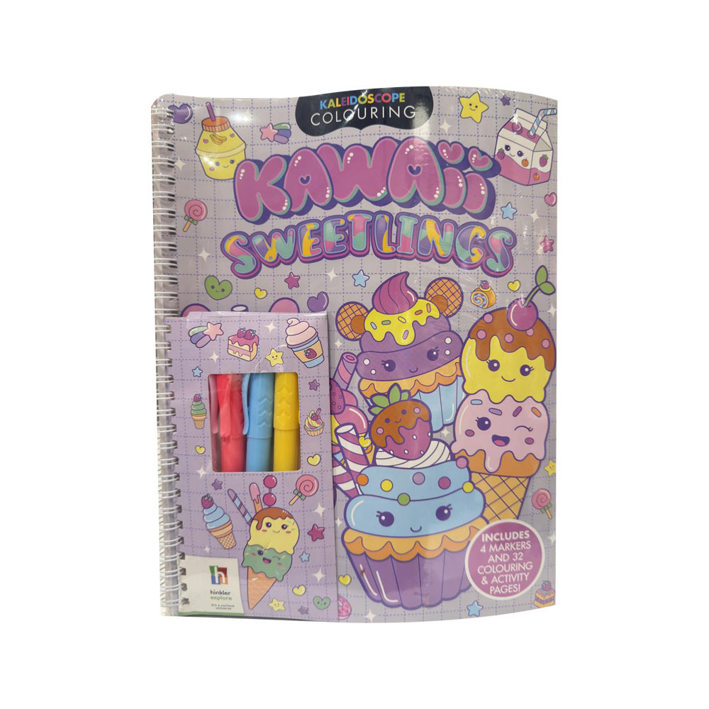 Kaleidoscope Colouring Kawaii Sweetling