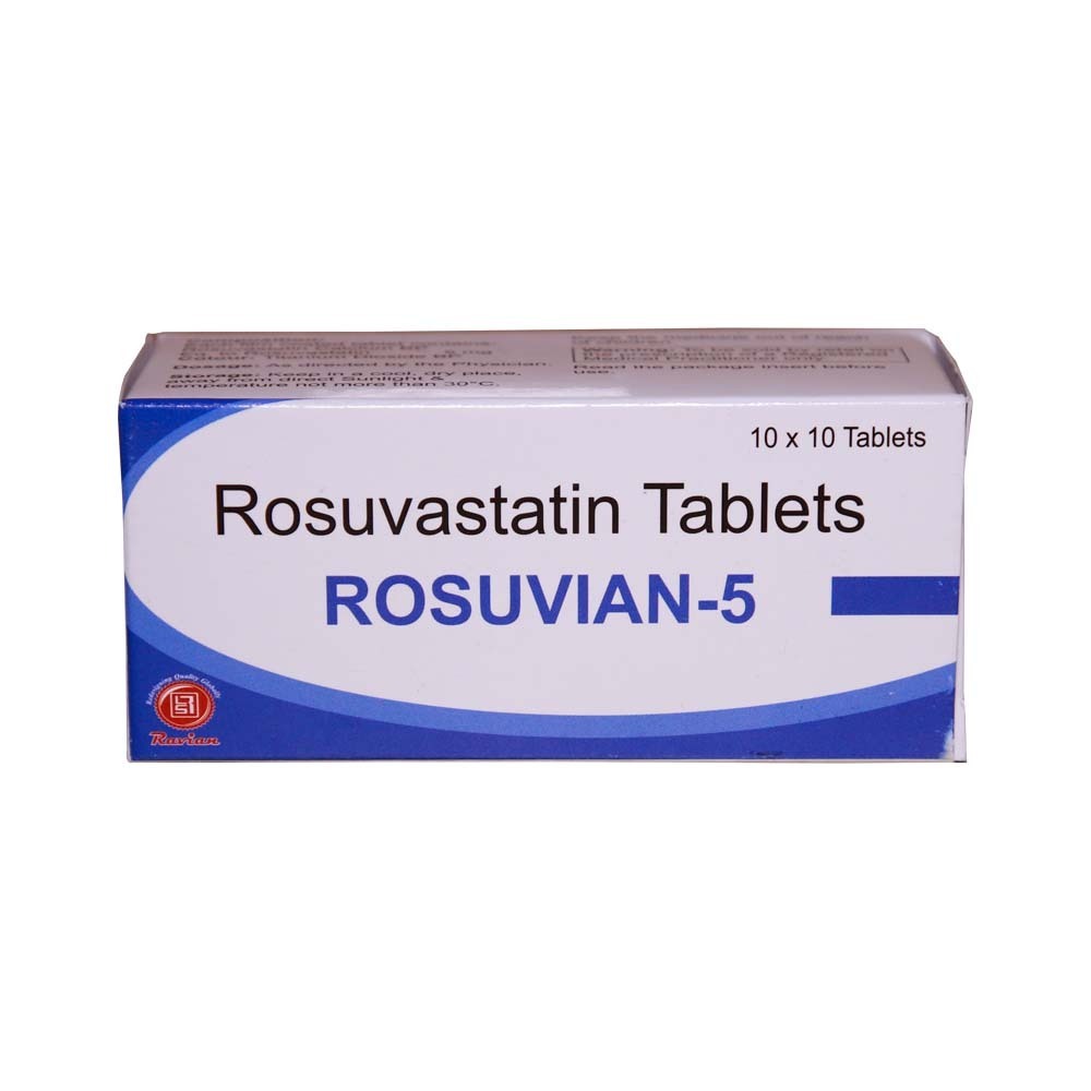 Rosuvian-5 Rosuvastatin 10PCS x 10