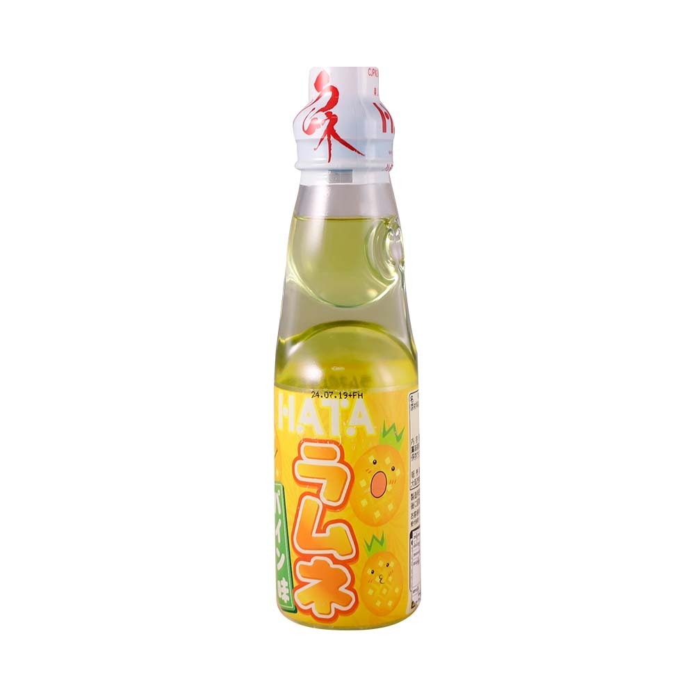 Hata Kosen Ramune Yuzu Soda Carbonated Soft Drink 200ML