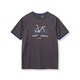 241103018 Bossini Men T-Shirt SS 24-S/S Dark Grey ( L )