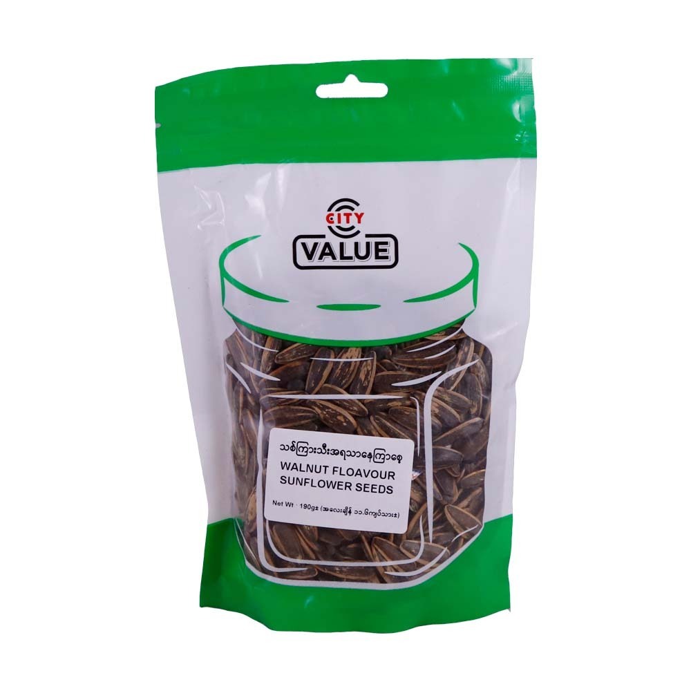 City Value Sunflower Seeds Walnut 190G