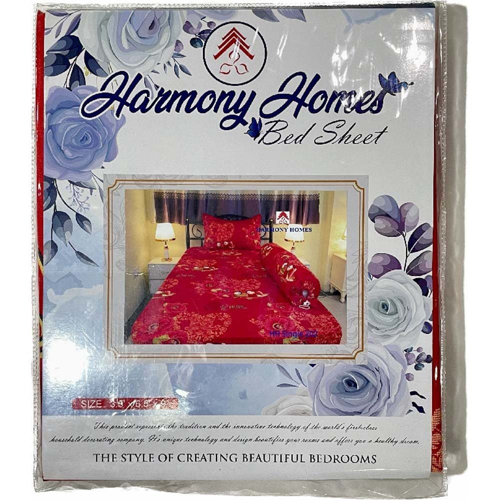 Harmony Homes Single Bedsheet BS06 (HH Single-202)