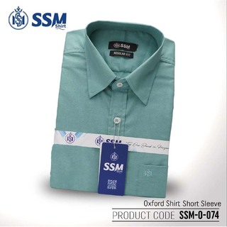 Oxford Shirt Short Sleeve 3XL (Light Gray) SSM-O-P-S-006