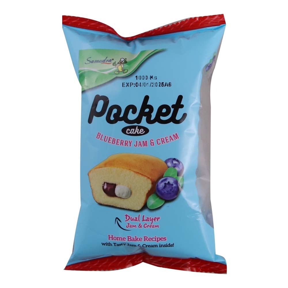 Samudra Pocket Cake Blueberry 70G
