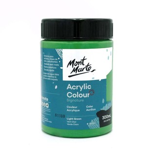 Mont Marte Acrylic Colour Paint Signature 300ML Naples Yellow