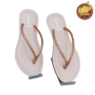 Sin Pauk Women Leather Slipper (Design-2,No-37) BGW-012