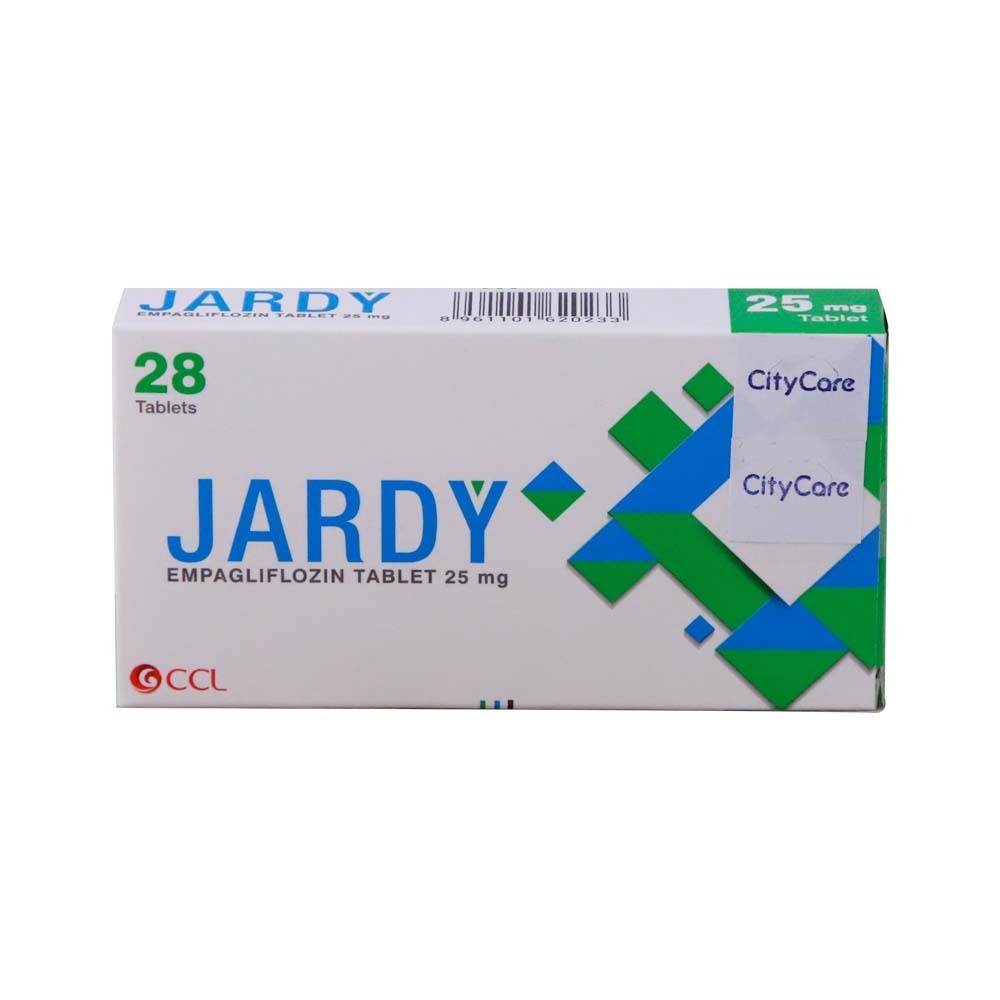 Jardy Empagliflozin 25MG 7PCSx4