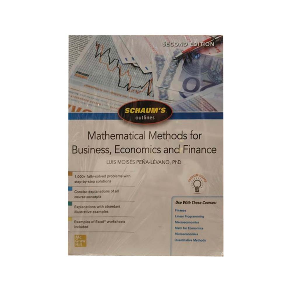 Mathematical Method For Business Economic & Financ