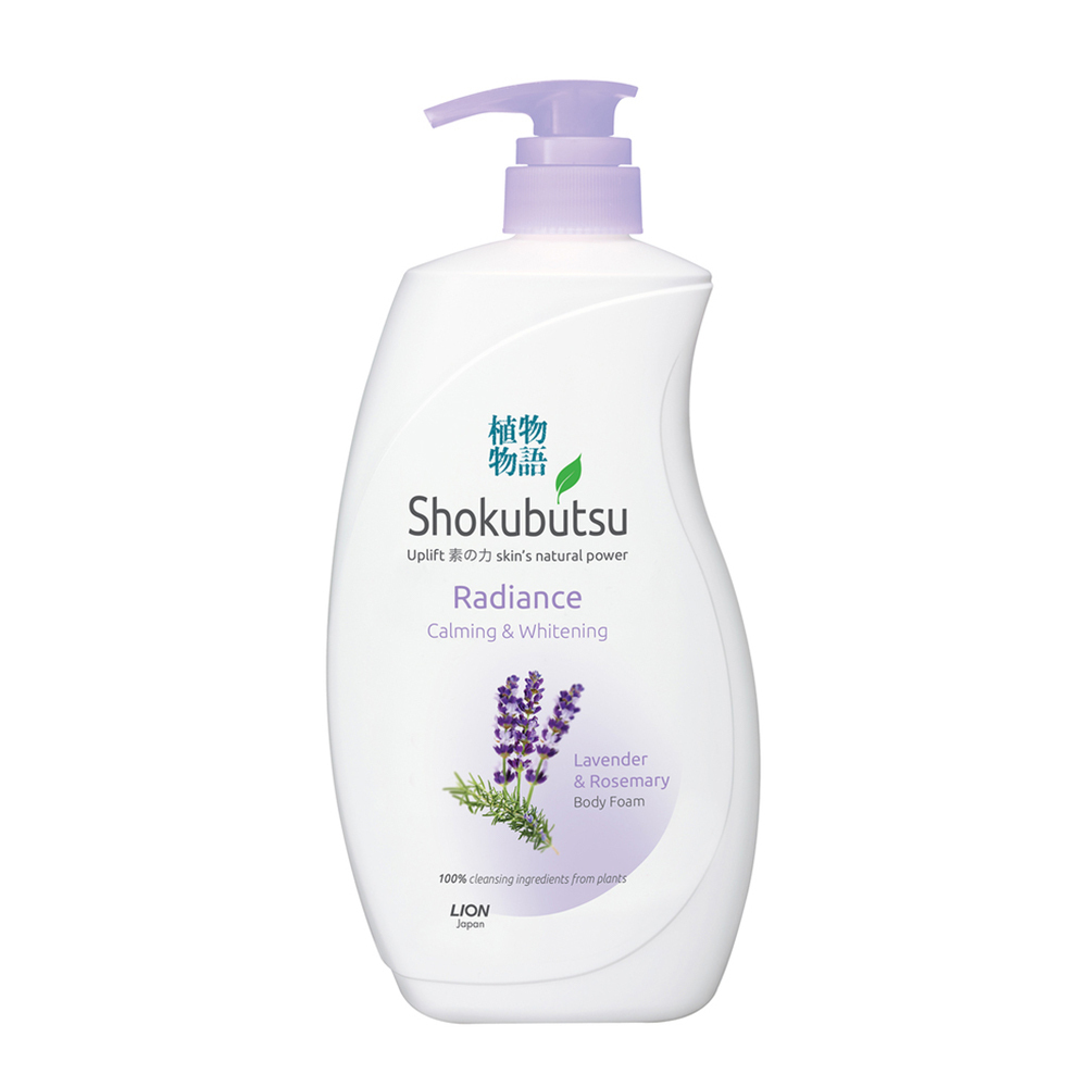 Shokubutsu Radiance Calming & Whitening Body Shower Foam 900ML