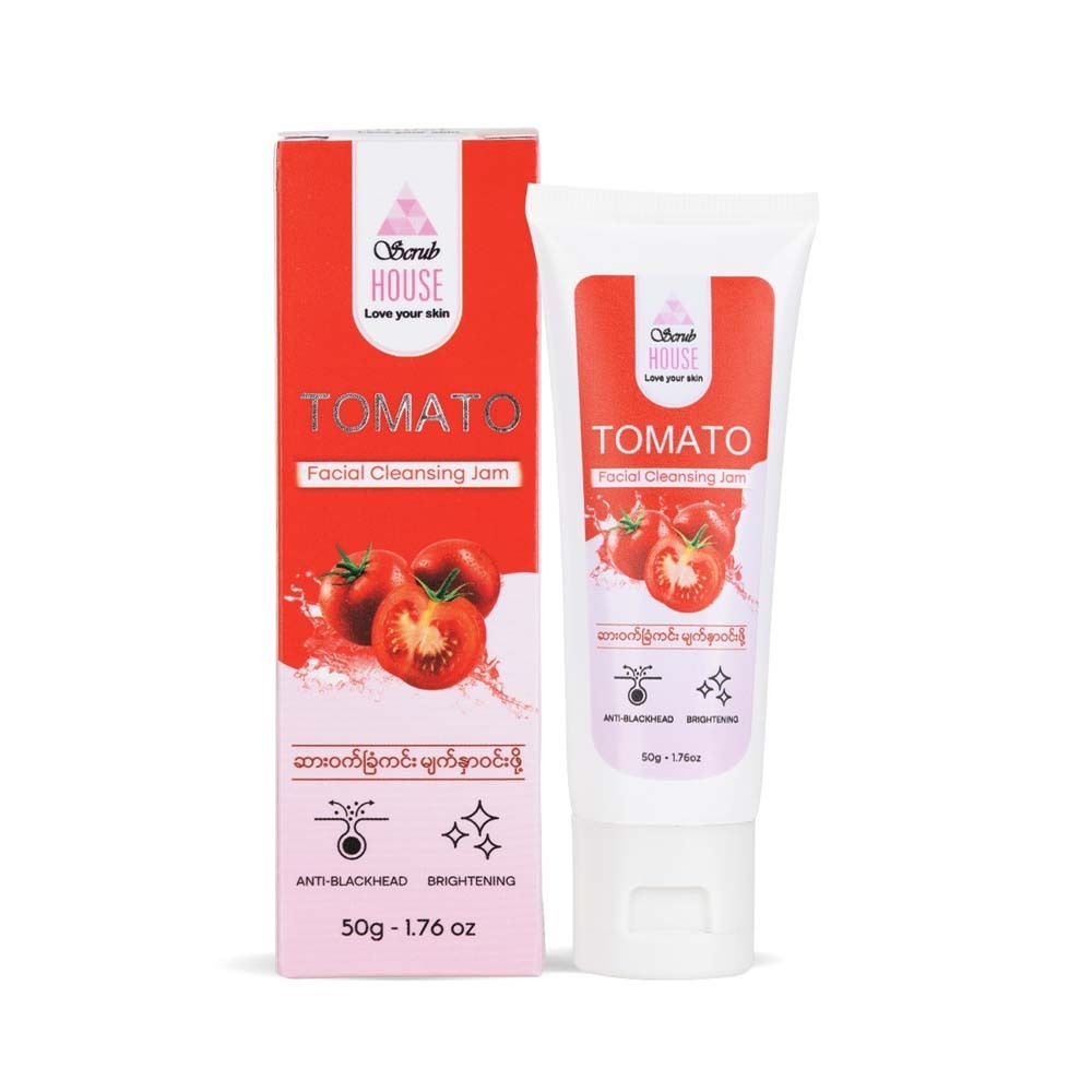 Scrub House Tomato Facial Cleansing Jam 50ML  9724200813987