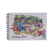 The One Drawing Book White Card A4 230G