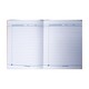 AOK (Gray) 2 Line Book 70 GSM 72 Pages White (12PCS)