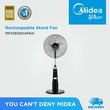 Midea Rechargeable Stand Fan 18in MFS180D0APKH