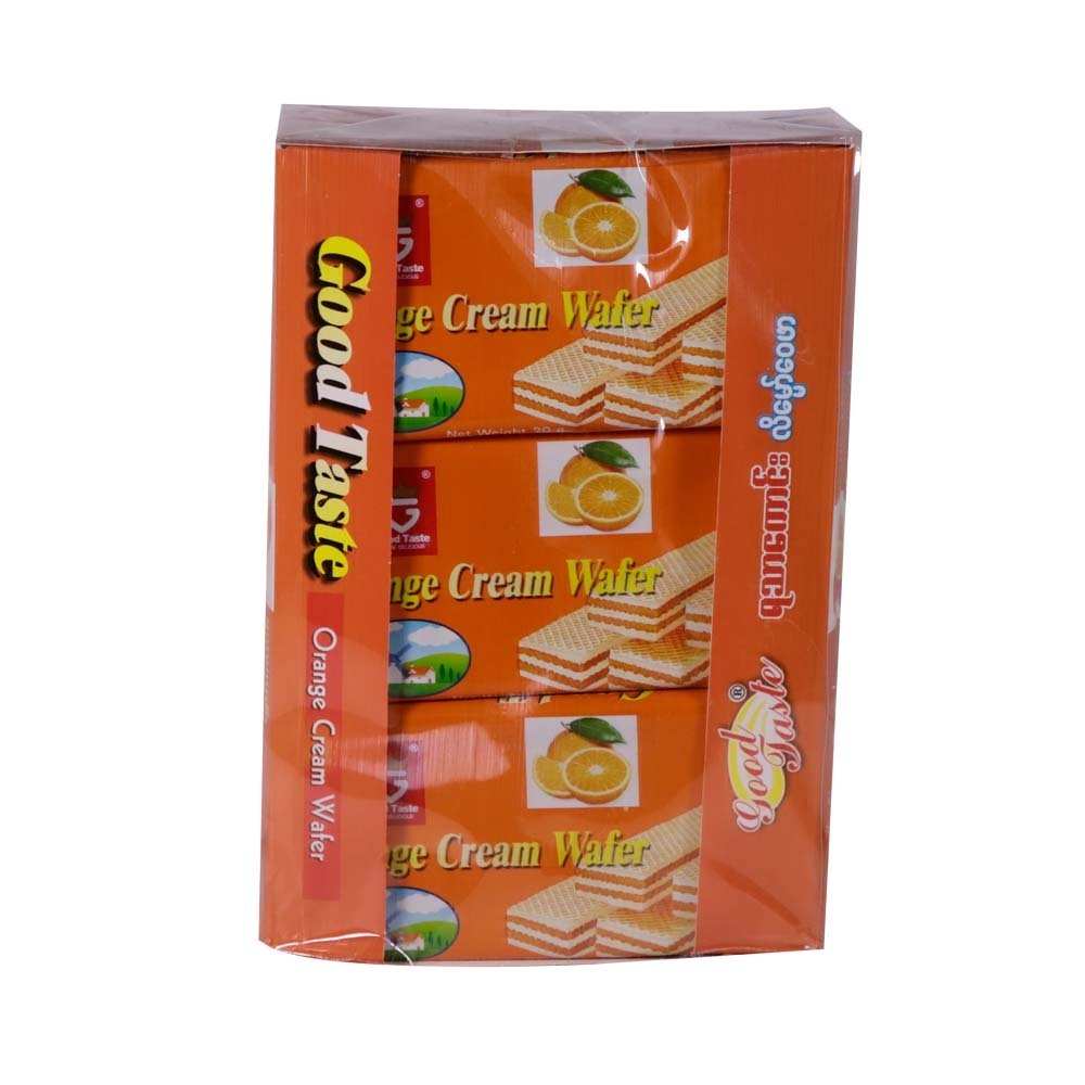 Good Taste Orange Cream Wafer 240G