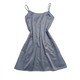 Bambi Lady Silk Night Dress Gray AA0025 Small