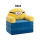 Baby Cele Cute Minion Foldable Kids Plush Sofa Chair 11232