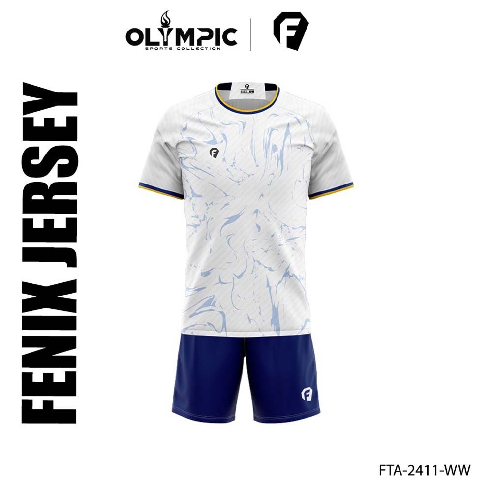 Fit Fenix Jerseys FTA-2411-WW White (L)