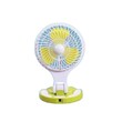 2 in 1 Portable LED & Fan Green