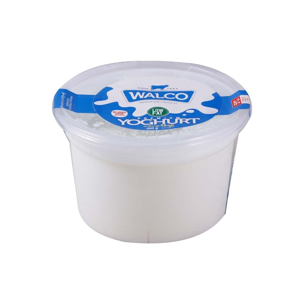 Walco Yoghurt Low Fat 450G (No Sugar)
