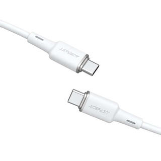 Acefast C2-03 60W Max USB-C To USB-C Zinc Alloy Silicone Charging Data Cable 27070005 Black