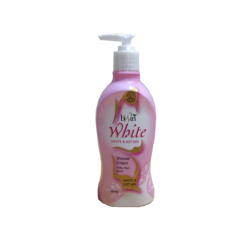 Bwin White Milky Peral Shine Shower Cream 400ML