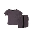Max & Mia Unisex Two Pieces Set TO770033-GY Medium
