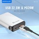 Konfulon A6Q Fast Charging 22.5W Power Bank (10000mAh) White