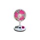 Solar Potable Fan Pink