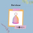 Womea Menstrual Cup Rainbow (XS)