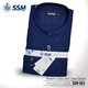 Madarin Collar Shirt Short Sleeve XL (Dark Blue) SSM-O-M-S-063