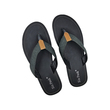 Sin Pauk Men Leather Slipper SPM-024 B-25 Black (No-42)