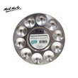 Mont Marte Aluminium Round Palette 10 Well