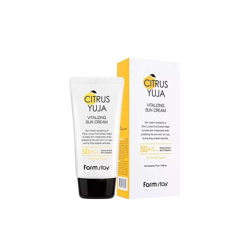 Farmstay Citrus Yuja Vitalizing Sun Cream 70G