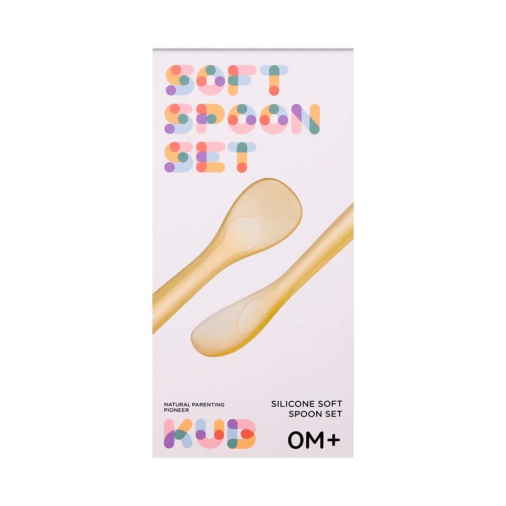 Kub Silicone Spoon Set 2PCS (0-6M)