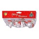 Fg X`Mas Ornament Bell 4PCS