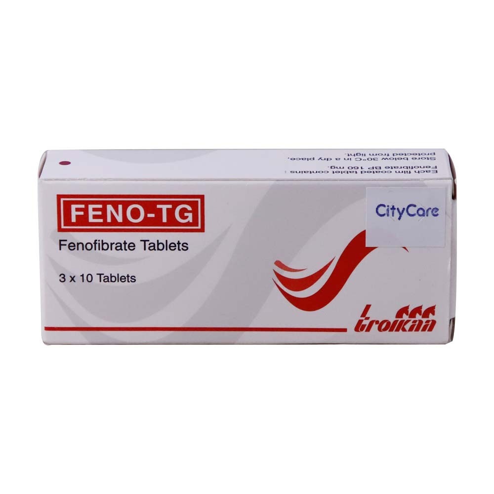 Feno-TG Fenofibrate 160MG 10PCSx3