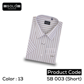 SOLO COLLLECTION SB 003 (Short) Regular Shirt Medium 16